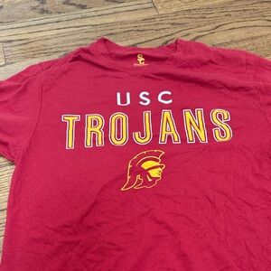 Trojans Short Sleeve Tee - Cardinal Red